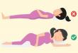 È possibile o no dormire sulla schiena durante la gravidanza?