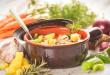 Italian soups Cooking delicious Italian vegetable soup